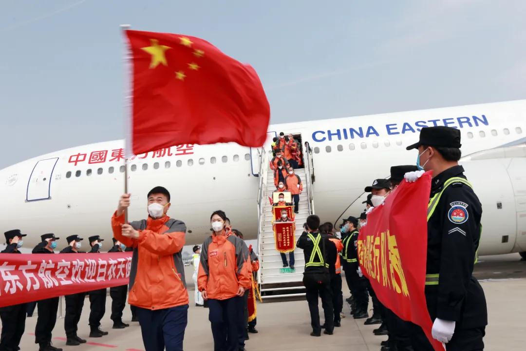 凱旋！西安國際醫(yī)學(xué)中心醫(yī)院支援湖北醫(yī)療隊回家