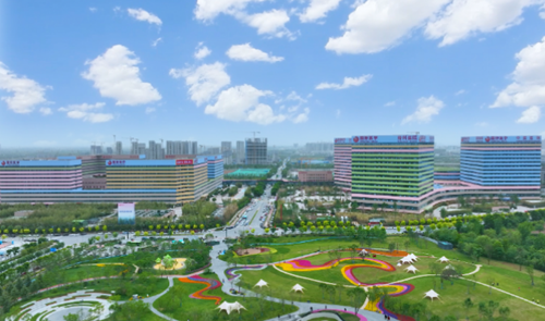 “高空”視角看“西安國際醫(yī)學(xué)中心醫(yī)院”！