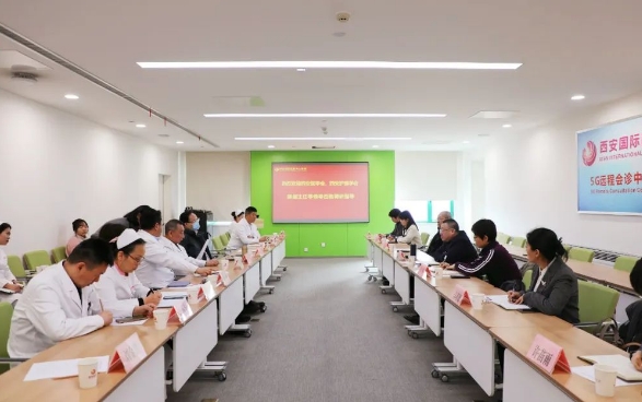 西安市衛(wèi)健委學(xué)會服務(wù)中心郝劍主任一行蒞臨我院調(diào)研指導(dǎo)