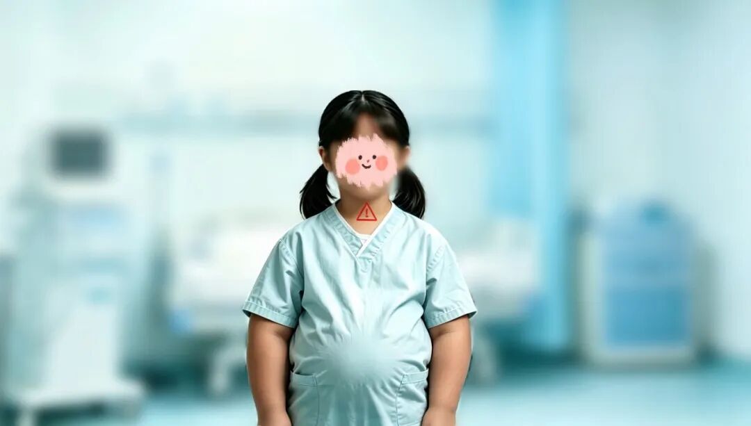 8歲女孩挺“6月孕肚”，病根竟在脖子上！全球僅100例